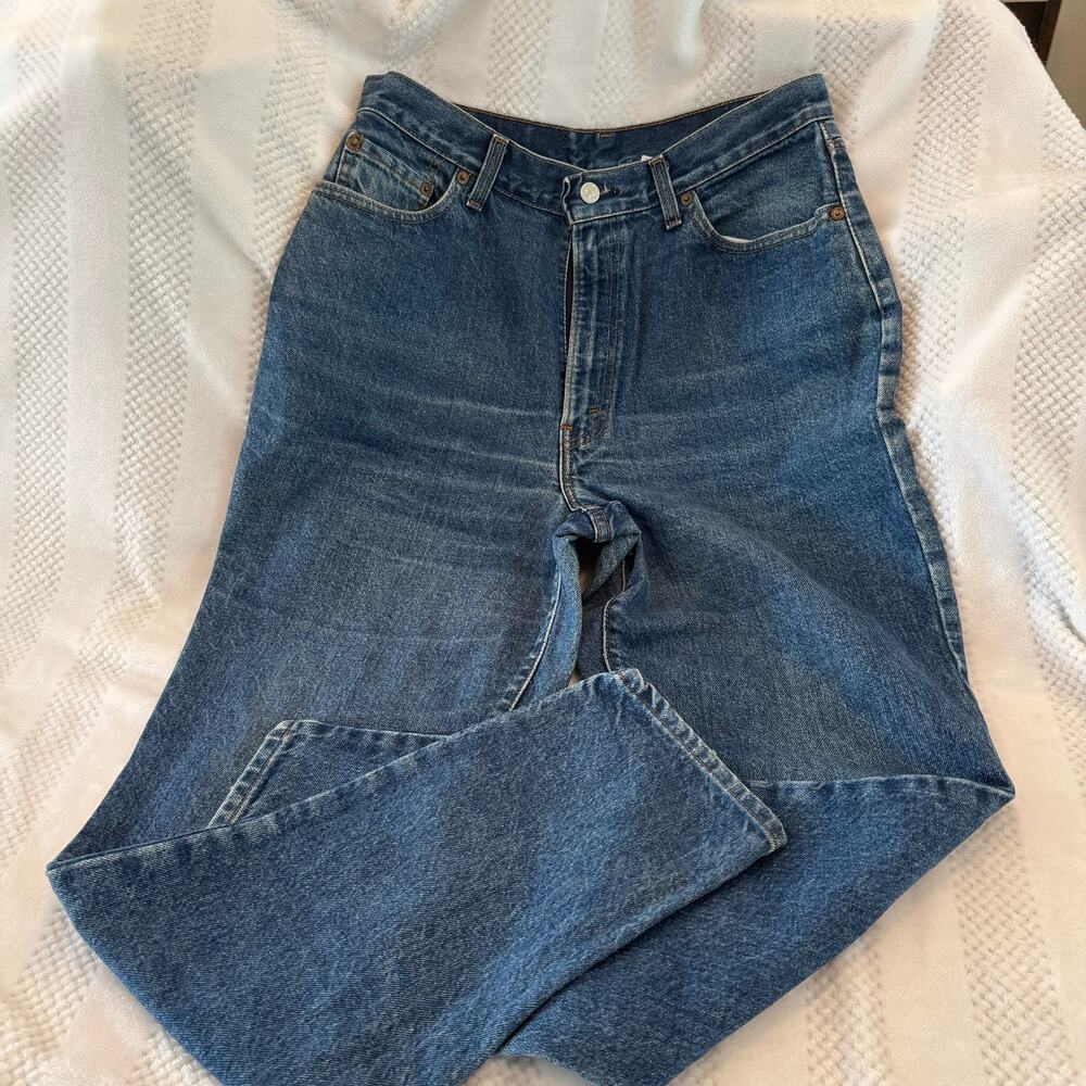 vintage levi's straight jeans size 16